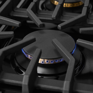 Viking 5 Series 36 in. 5.1 cu. ft. Standard Convection Gas Range with 6 Sealed Burners - Pure White, , hires