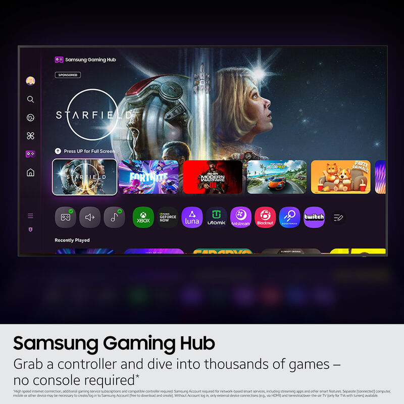 Samsung - 55" Class S84F OLED 4K UHD Smart Tizen TV, , hires