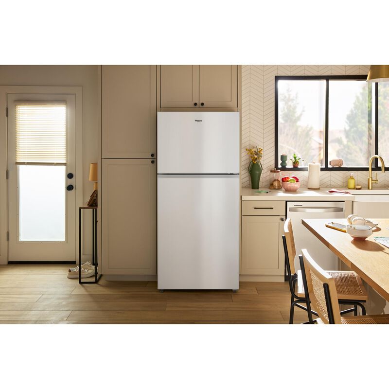 Whirlpool 30 in. 19.3 cu. ft. Garage-Ready Top Freezer Refrigerator - White, , hires