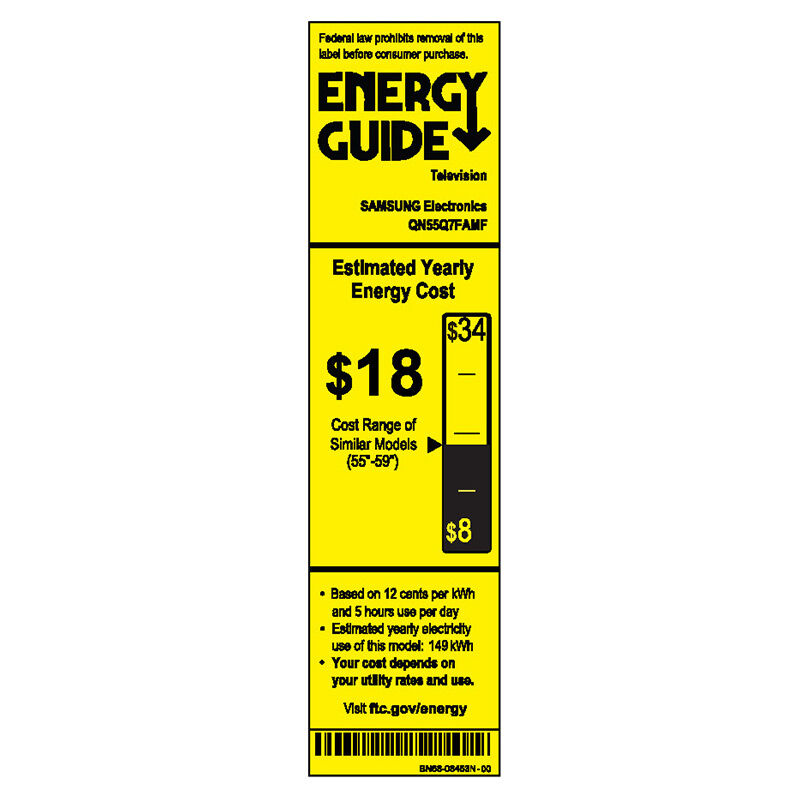 Samsung QLED Q7F Series 55" Class (54.6" Diagonal) LED Ultra HD 4K Smart TV with HDR (Open Box Good Condition), , hires