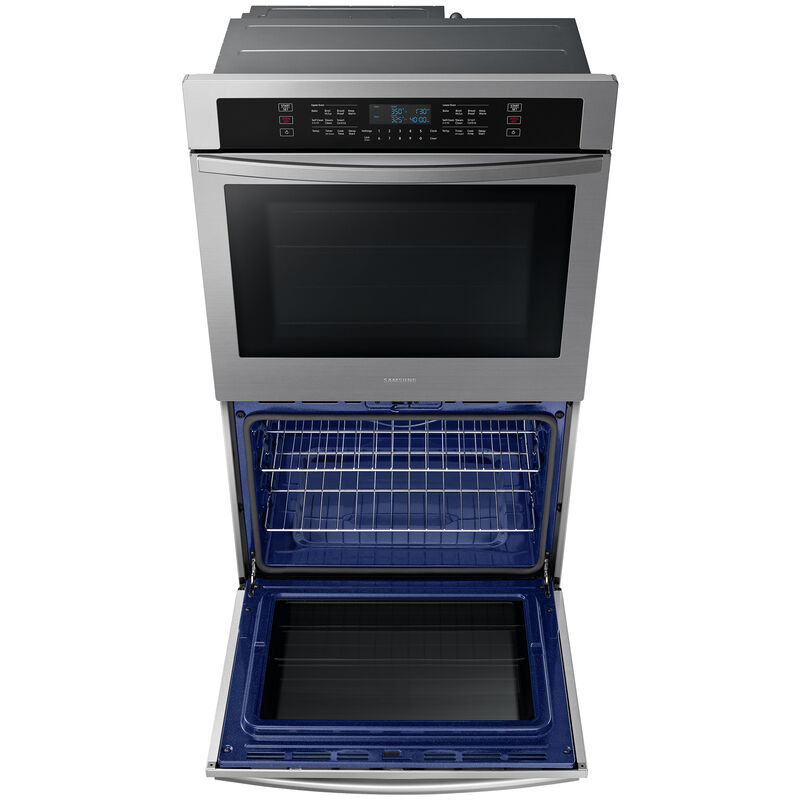 Samsung 30 in. 10.2 cu. ft. Electric Smart Double Wall Oven With Self Clean - Stainless Steel, Stainless Steel, hires