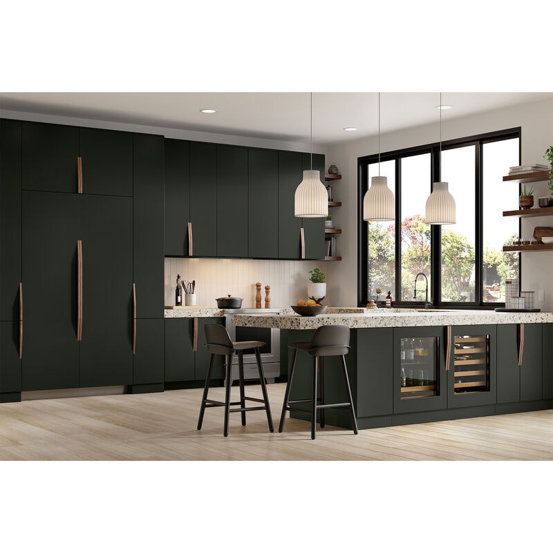 Sub-Zero Designer Series 24 in. Built-In 5.1 cu. ft. Smart Compact Beverage Center with Adjustable Shelves & Digital Control - Custom Panel Ready, , hires