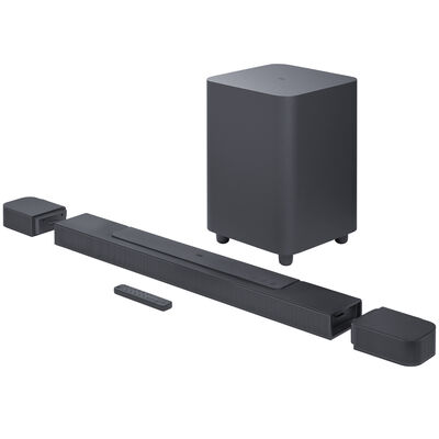 JBL BAR 700 5.1 Channels Dolby Atmos Smart Sound Bar with Bluetooth & Wireless Subwoofer - Black | JBLBAR700