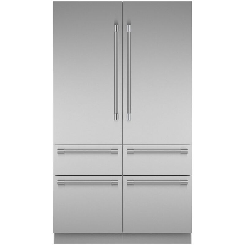 Thermador Freedom Collection 48 in. 26.8 cu. ft. Built-In Smart Counter Depth 6-Door French Door Refrigerator with Internal Water Dispenser - Stainless Steel, , hires