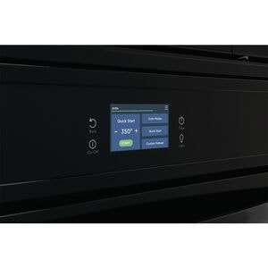 Frigidaire 30 in. 6.9 cu. ft. Electric Microwave/Wall Oven Combo with Standard Convection & Sensor Cooking - Black, Black, hires