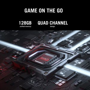 ASUS ROG Flow Z13 13 in. Touch Screen Gaming Laptop with AI-Enabled, AMD Ryzen AI MAX+ 395, 3.0GHz, 16-Core CPU, AMD Radeon 8060S GPU, 128 GB RAM, 1 TB SSD & Windows 11 Pro - Black, , hires