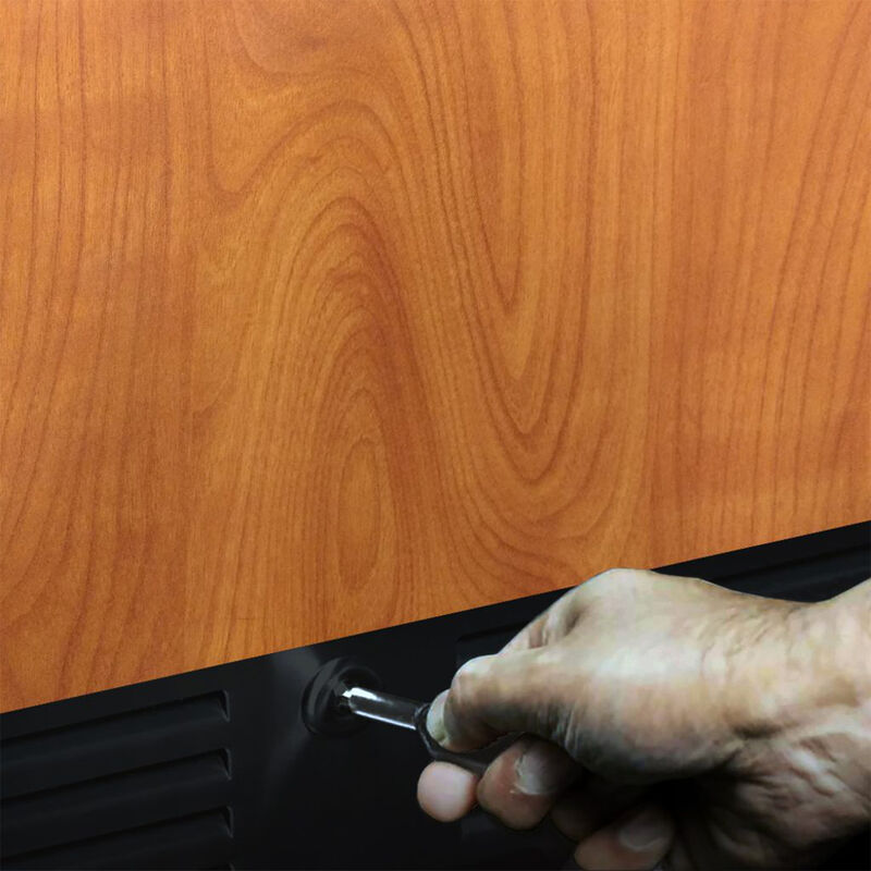 XO 24 in. Built-In/Freestanding 5.7 cu. ft. Compact Beverage Center with Adjustable Shelves & Digital Control - Custom Panel Ready, , hires