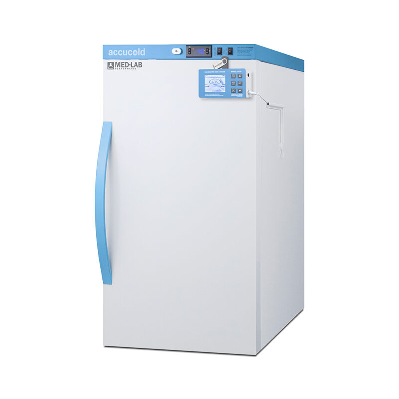 Summit AccuCold 19 in. 3.0 cu. ft. Mini Fridge - White, , hires