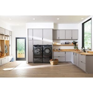 Electrolux 500 Series 27 in. 4.5 cu. ft. Stackable Front Load Washer with Perfect Steam & LuxCare Plus Wash - Titanium, Titanium, hires