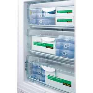 Summit Accucold 24 in. 3.2 cu. ft. Built-in Triple-Drawers Compact Upright Freezer - White, , hires