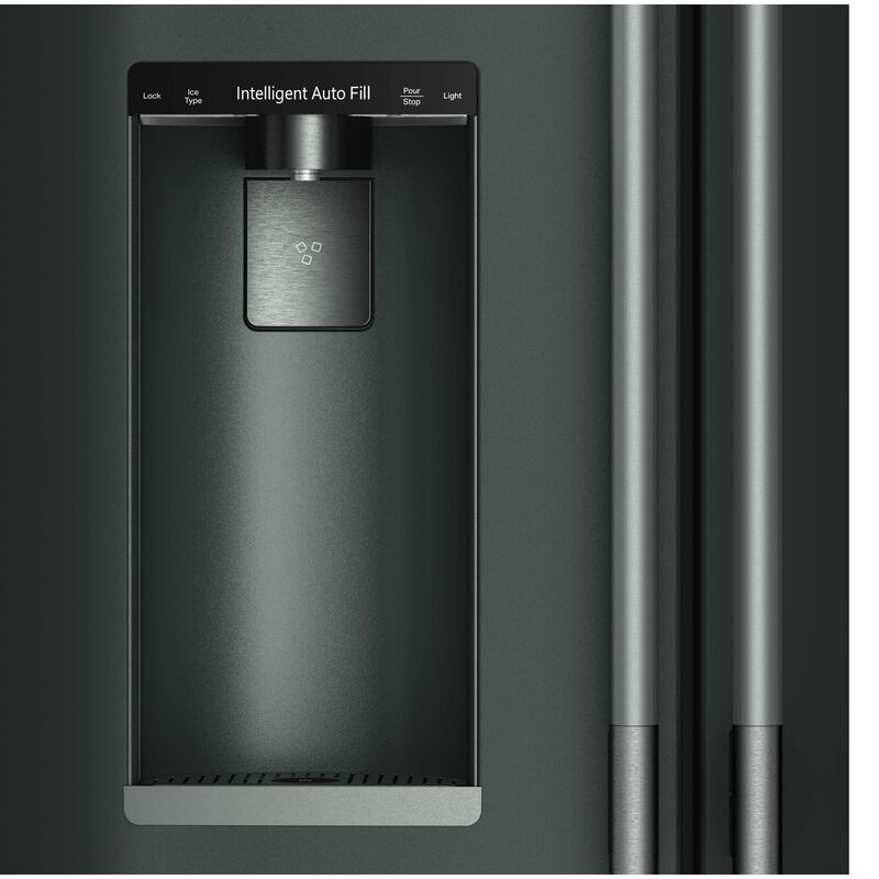 KitchenAid 36 in. 23.1 cu. ft. Smart Counter Depth French Door Refrigerator with Ice & Water Dispenser - Juniper, , hires