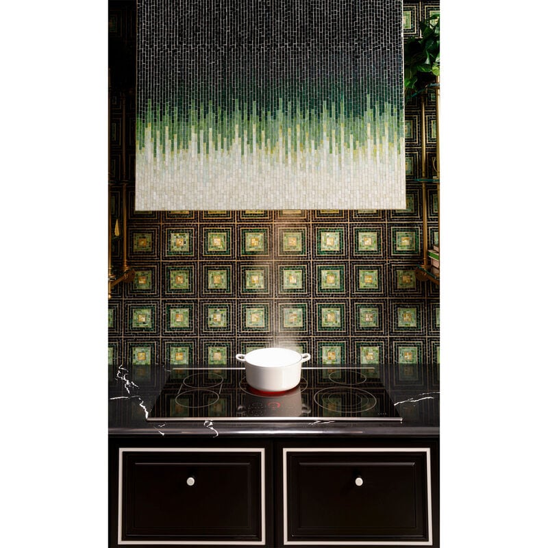 Cafe 36 in. 5-Burner Smart Electric Cooktop with Simmer Burner & Power Burner - Black, , hires