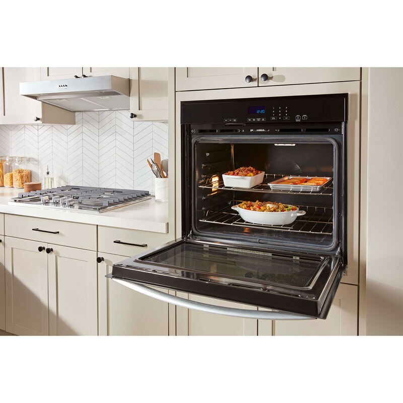 Whirlpool 30 in. 5 cu. ft. Electric Single Wall Oven - Stainless Steel, , hires