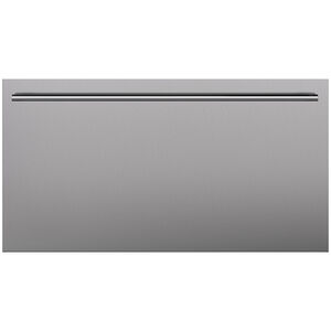 Sub-Zero Classic Series Flush Inset Drawer Panel with Tubular Handle - Stainless Steel, , hires