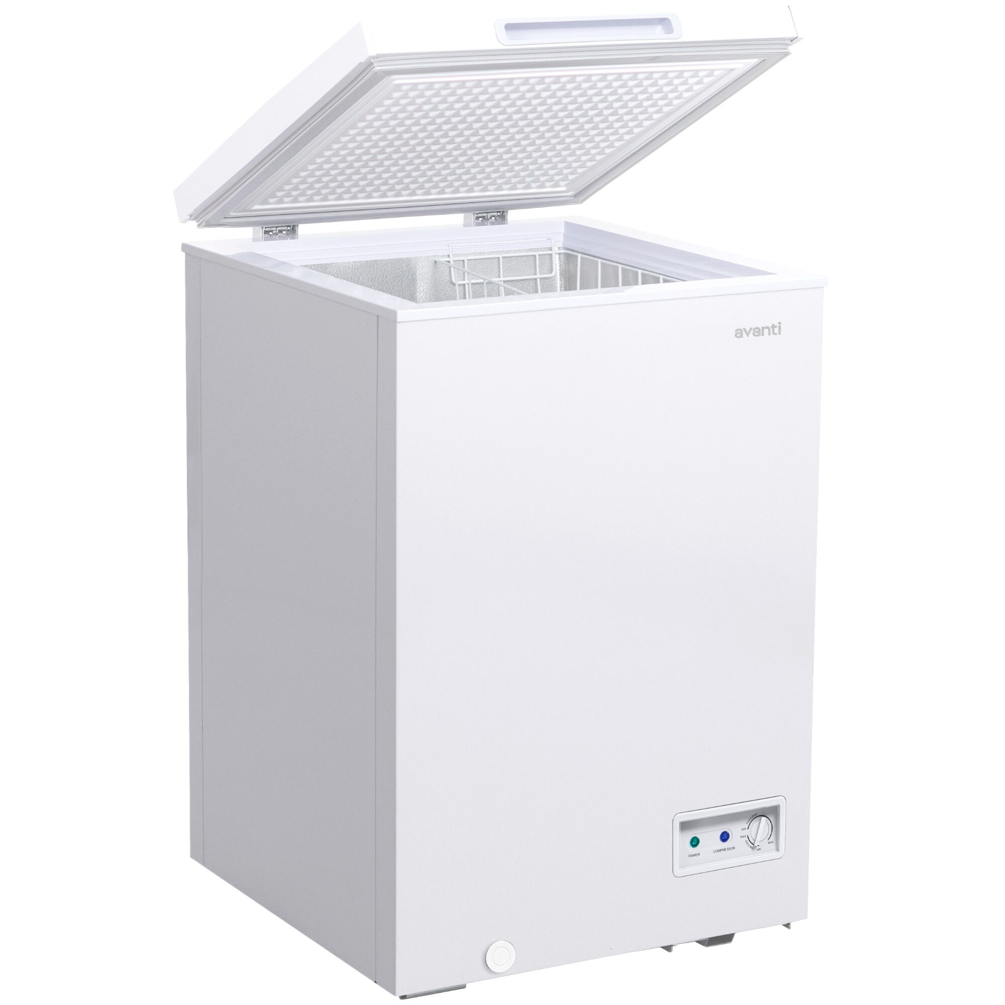 Avanti 25 in. 5.0 cu. ft. Garage-Ready Compact Chest Freezer