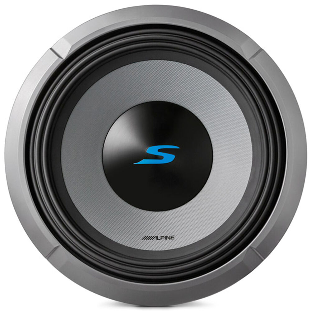 Alpine Next-Generation 12 in. S-Series Subwoofer with Dual 4-Ohm