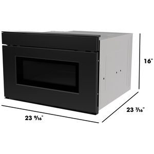 Sharp 24 in. 1.2 cu. ft. 950W Smart Drawer Microwave with Sensor Cooking - Black, , hires