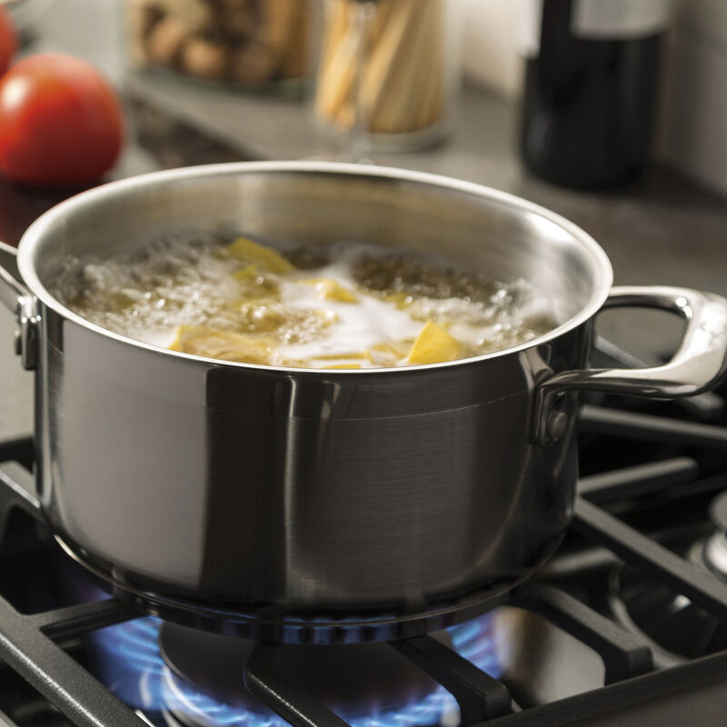 GE 30 in. 5 cu. ft. Gas Range with 5 Sealed Burners & Griddle - Slate, Slate, hires