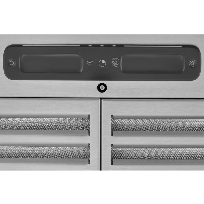 Best WCP1 Series 36 in. Chimney Style Smart Range Hood with 4 Speed Settings, 650 CFM & 2 LED Lights - Stainless Steel, , hires