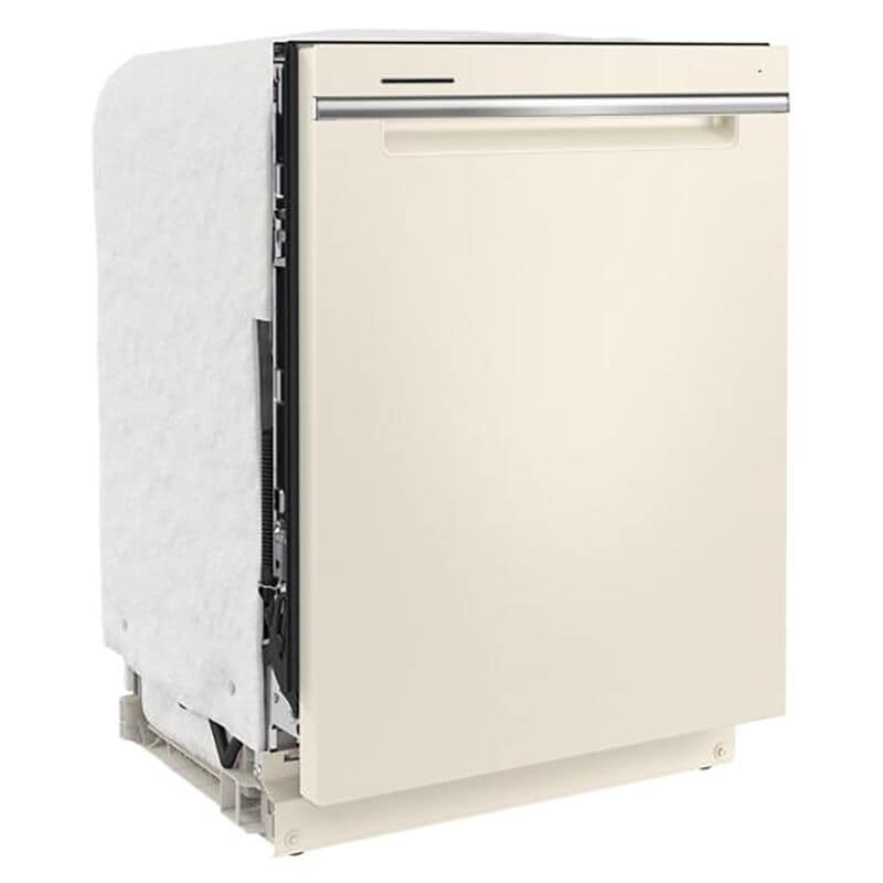 Whirlpool 24 in. Top Control Dishwasher with 47 dBa Sound Level, 3rd-Rack & Pocket - Biscuit, , hires