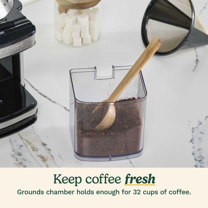 Cuisinart Supreme Grind Automatic Burr Mill - Black Stainless, , hires