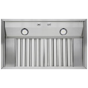 Viking 5 Series 36 in. Convertible Canopy Pro Style Style Range Hood with 460 CFM & 2 LED Lights - Stainless Steel, , hires
