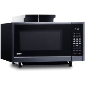 Summit 24 in. 1.2 cu. ft. 1000W Built-In Microwave - Stainless Steel (Trim Kit Included), , hires