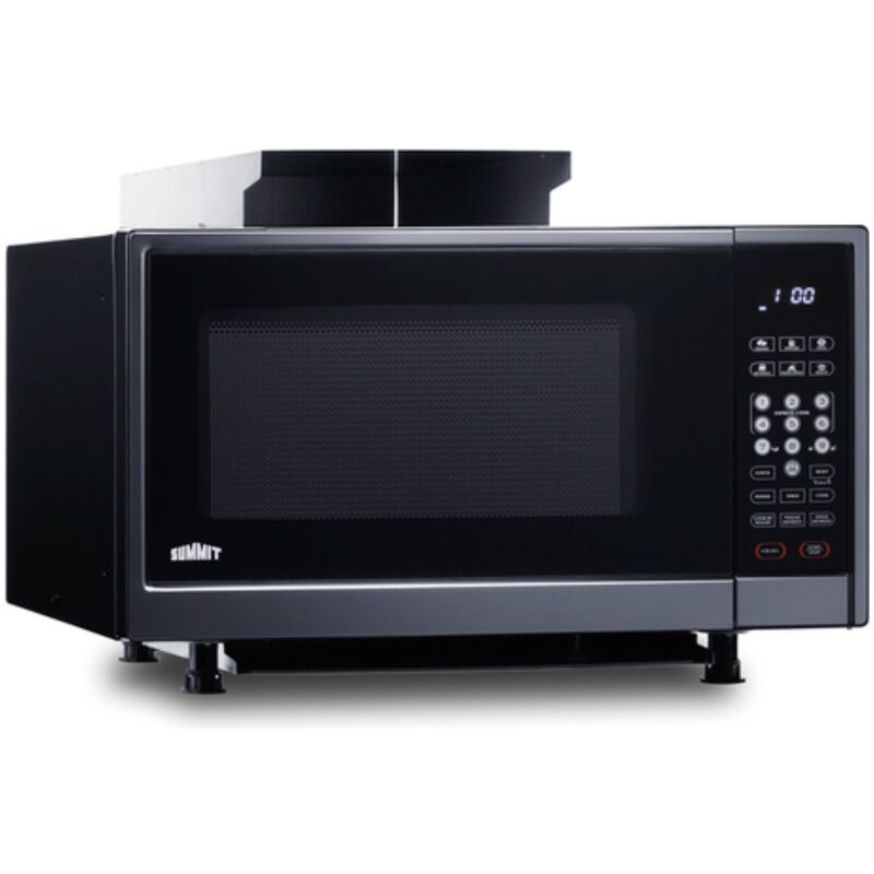 Summit 24 in. 1.2 cu. ft. 1000W Built-In Microwave - Stainless Steel (Trim Kit Included), , hires