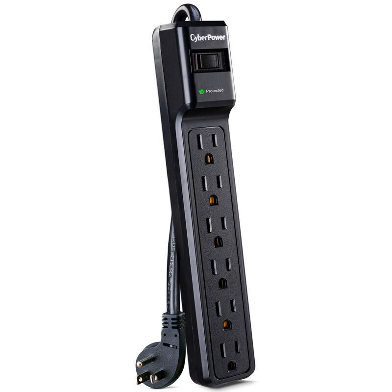 CyberPower B604BK Surge Protector - Black, , hires