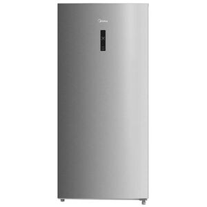 Midea 30 in. 21.1 cu. ft. Garage-Ready Double-Drawer Upright Freezer with Adjustable Shelves - Stainless Steel, Stainless Steel, hires
