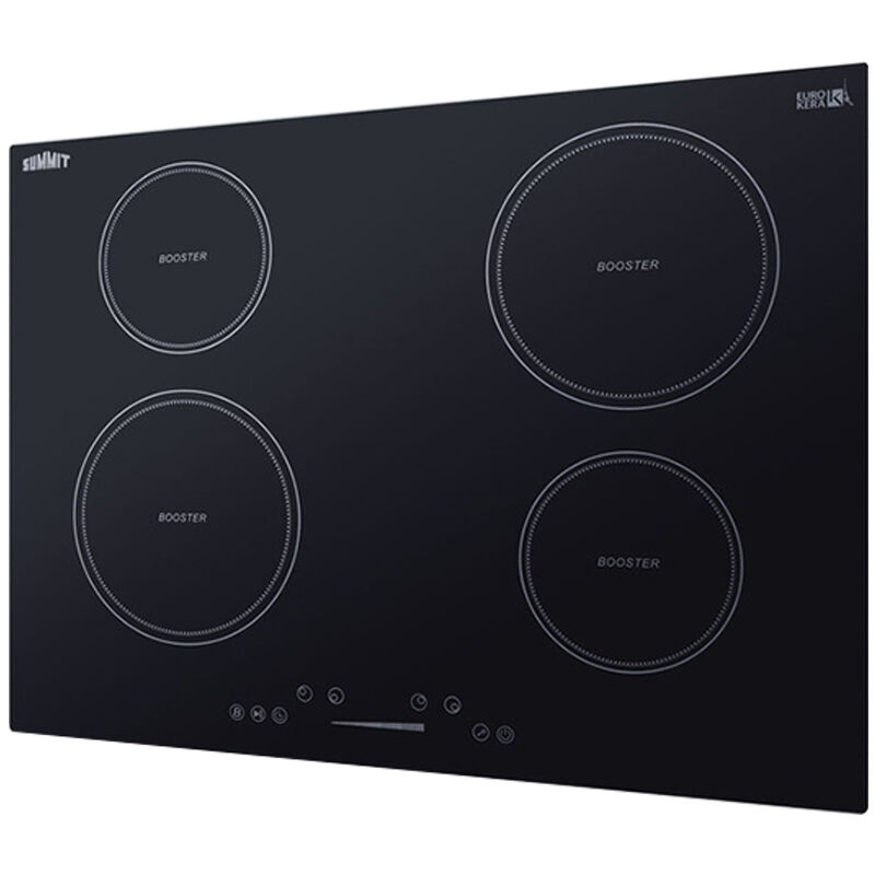 Summit 30 in. 4-Burner Induction Cooktop - Black, , hires
