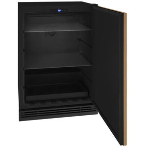 U-Line 24 in. 5.7 cu. ft. Built-In/Freestanding Beverage Center with Fixed Shelves & Digital Control - Custom Panel Ready, , hires