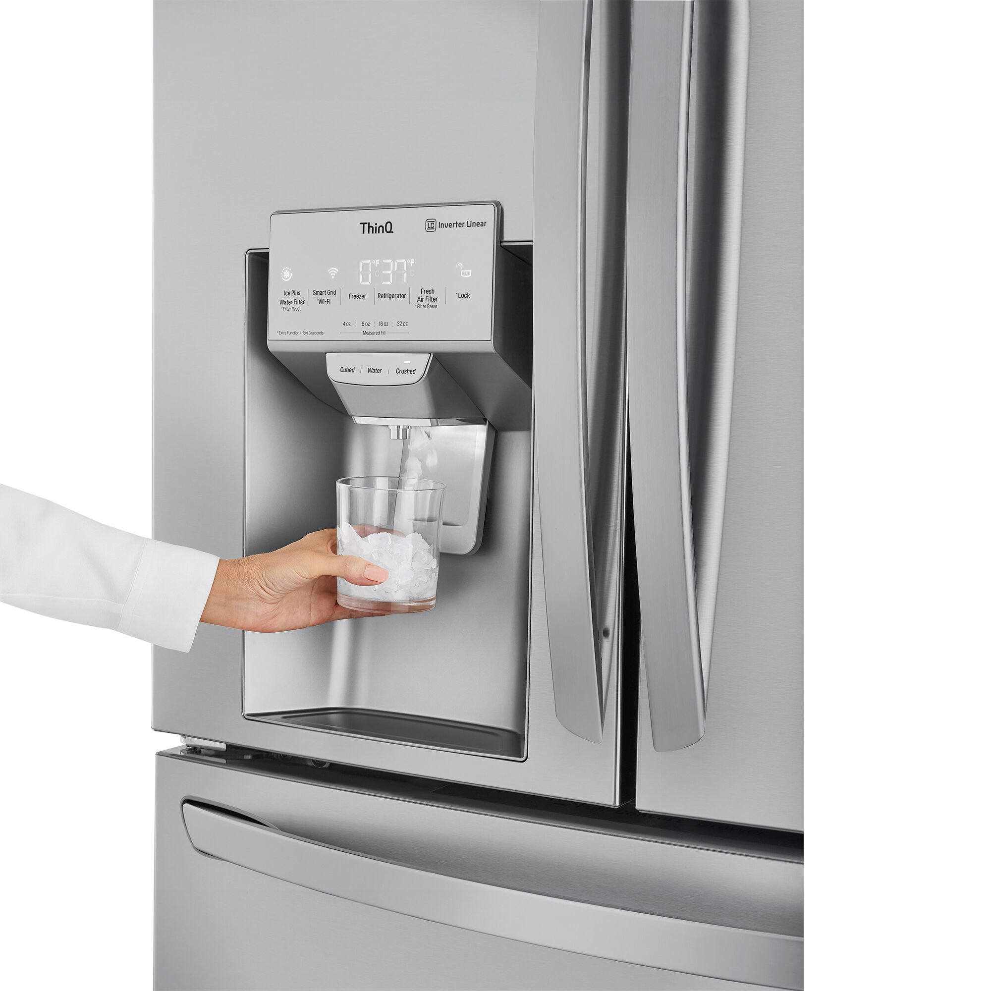 Lg 29.7 refrigerator craft ice on sale