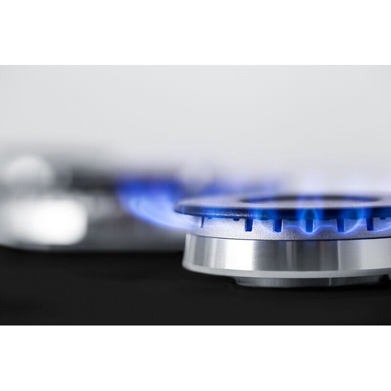 Summit 30 in. 4-Burner Natural Gas Cooktop - Black, , hires