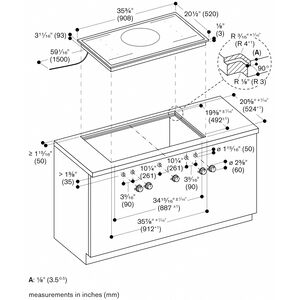 Gaggenau Vario 400 Series 36 in. 5-Burner Smart Induction Cooktop with Power Burner - Stainless Steel, , hires