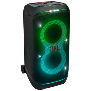 JBL PARTYBOX STAGE 320 Portable Party Speaker with Wheels - Black, , hires