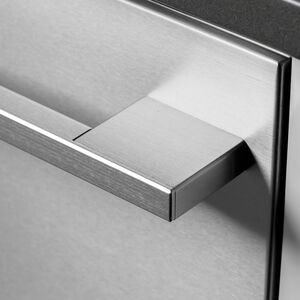 Monogram 24 in. Top Control Flush-Mount Smart Dishwasher with 39 dBa Sound Level, 3rd-Rack & Max Dry system - Stainless Steel, , hires