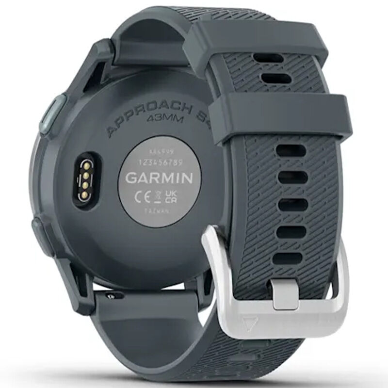Garmin Approach S44 GPS Golf Watch, Silver with Twilight Band