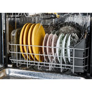 Whirlpool 24 in. Top Control Dishwasher with 47 dBA Sound Level, 3rd Rack & Auto Open Air Dry - Fingerprint Resistant Stainless Steel, , hires