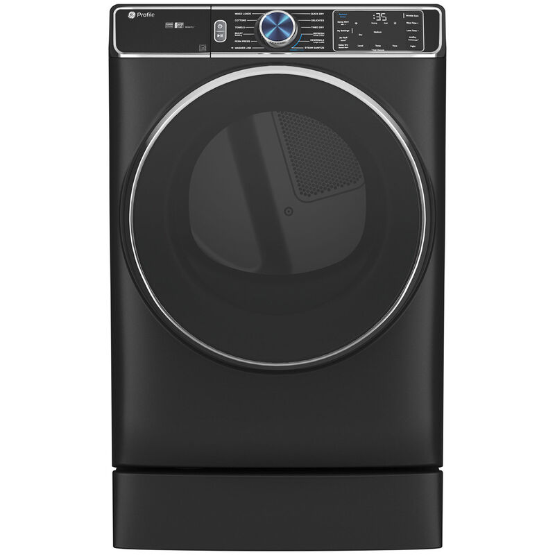 GE 7" Right Height Riser for Washers - Carbon Graphite, , hires