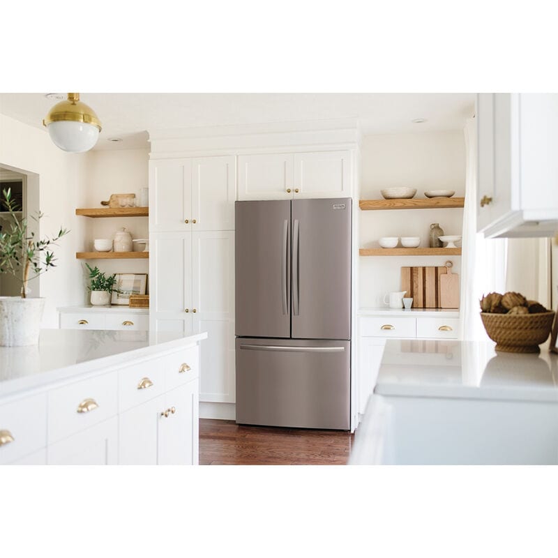 Frigidaire built in shop refrigerator and freezer