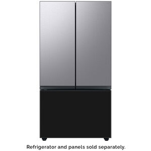 Samsung BESPOKE 3-Door French Door Bottom Panel for Refrigerators - Charcoal Glass, , hires