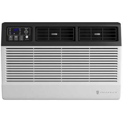 Friedrich Uni-Fit Series 8,000 BTU Heat/Cool Smart Through-the-Wall Air Conditioner with 3 Fan Speeds, Sleep Mode & Remote Control - White | UET08B11A