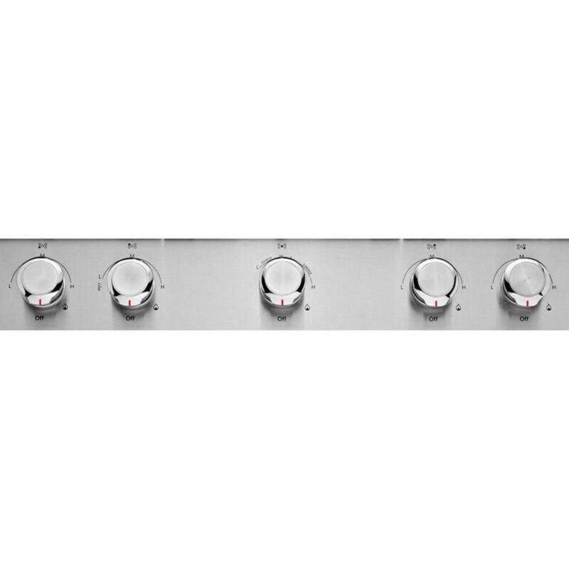 KitchenAid 30 in. 5-Burner Natural Gas Cooktop with Simmer Burner & Power Burner - Stainless Steel, , hires