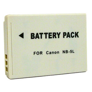 Ultralast Canon NB-5L Rechargeable Battery, , hires