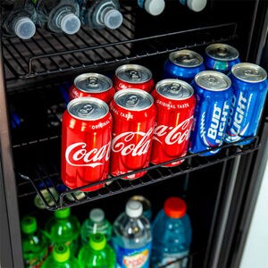 Avanti 19 in. 3.0 cu. ft. Freestanding Beverage Center with Adjustable Shelves & Digital Control - Stainless Steel, , hires