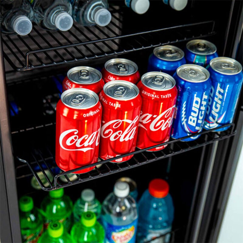 Avanti 19 in. 3.0 cu. ft. Freestanding Beverage Center with Adjustable Shelves & Digital Control - Stainless Steel, , hires