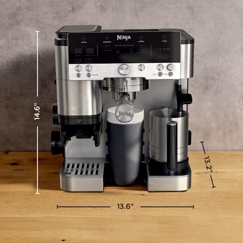 Ninja Luxe Cafe Premier Espresso Machine - Stainless Steel, , hires