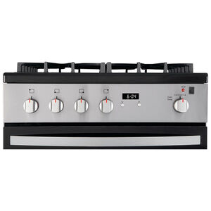 Frigidaire 24 in. 1.9 cu. ft. Oven Freestanding Gas Range with 4 Sealed Burners - Stainless Steel, Stainless Steel, hires