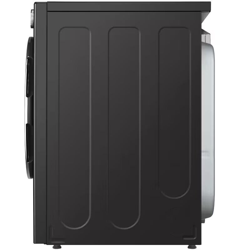 LG 27 in. 7.4 cu. ft. Electric Smart Dryer with 23 Dryer Programs, 11 Dry Options, Wrinkle Care & Sensor Dry - Black Steel, , hires